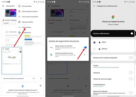 Google Chrome のオファーを追跡する