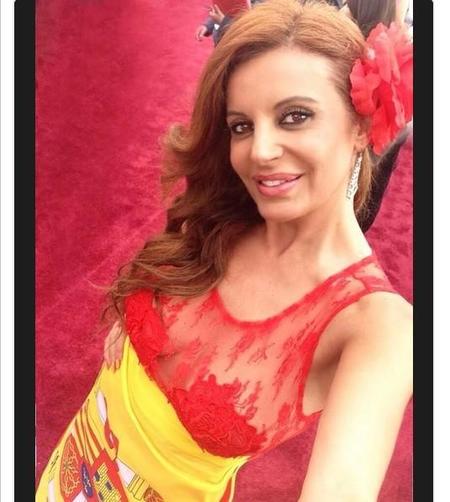 Oscars 2015: para dar la nota ya estaba por allí Sonia Monroy