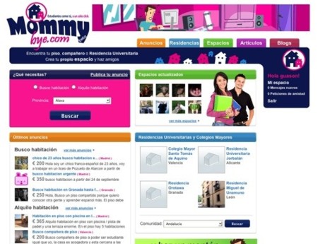 MommyBye, red social para alumnos que estudian fuera de sus ciudades
