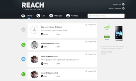 reach notificaciones