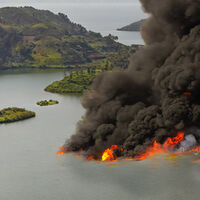 Este lago africano es una bomba de relojería a punto de estallar. Que ocurra el desastre es sólo cuestión de tiempo 