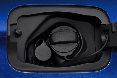 Audi A3 Sportback g-tron, tapa de combustible