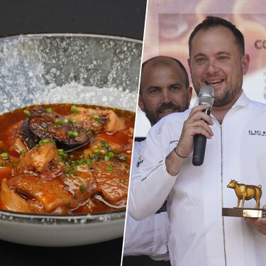 Alberto González, chef catalán que hace los mejores callos del mundo en Madrid: “Uso callo moreno, chorizo de León, compango asturiano y un secreto” 