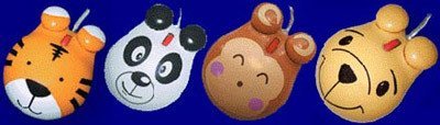 Mini Mice: ratones con cara de tigre, panda, mono…