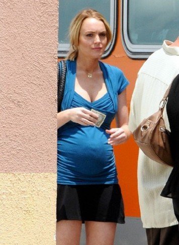 La maternidad llama a la puerta de Lindsay Lohan