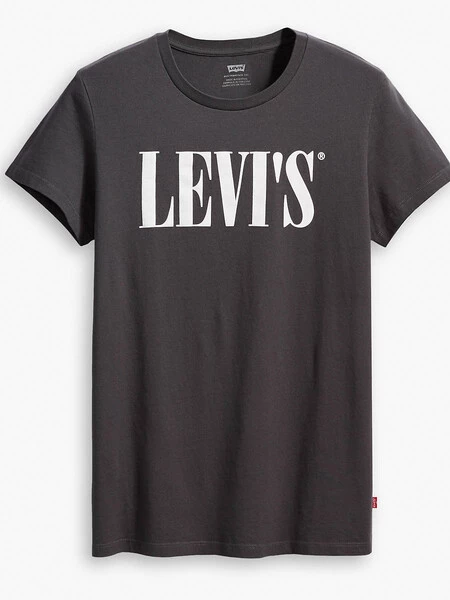 Camiseta Logo Estampado Vintage Levis