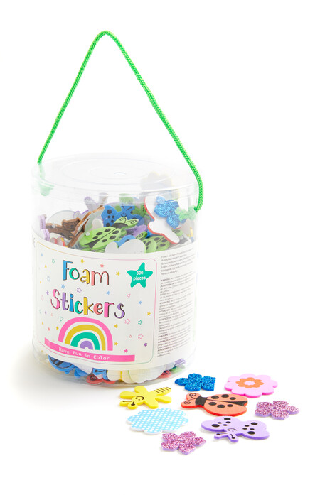 Mixed Foam Stickers 300 Piece Gbp3 Eur3 50