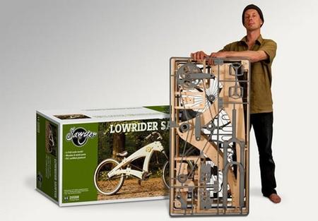 Sawyer, la bicicleta de madera que no es un juguete