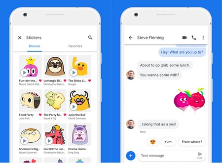 Android メッセージ (現在は「メッセージ」)