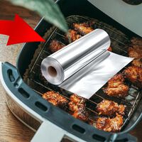 La freidora de aire heredó un problema del microondas: el uso de papel aluminio, aunque no por las mismas razones.  