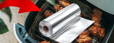 La freidora de aire heredó un problema del microondas: el uso de papel aluminio, aunque no por las mismas razones.  