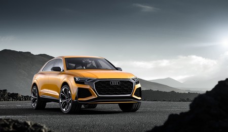 Audi Q8 Sport Concept: 476 hp y 516 lb-pie de torque en un SUV de lujo con compresor eléctrico