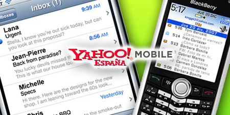 Yahoo Mail: push e-mail gratuito para iPhone y Blackberry