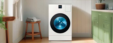Lavasecadora Samsung compacta con ahorro de energía y ciclo ultra rápido. Tiene un descuento de infarto 
