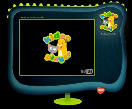 Kideo Player, selección de vídeos para niños