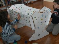 Eco cradle: cuna de cartón, ideal para llevar de viaje 