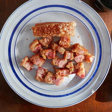 Hoy los torreznos son un manjar de la gastronomía españoles. Durante años fueron despreciados por ser un plato de pastores 
