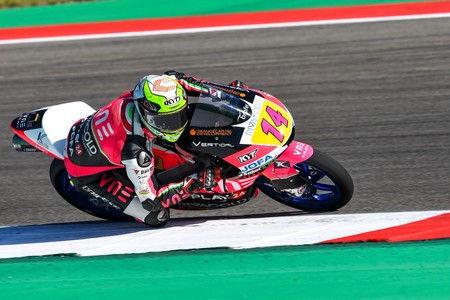 Tony Arbolino adelanta en la última curva a Lorenzo Dalla Porta y gana la carrera de Moto3 en Assen