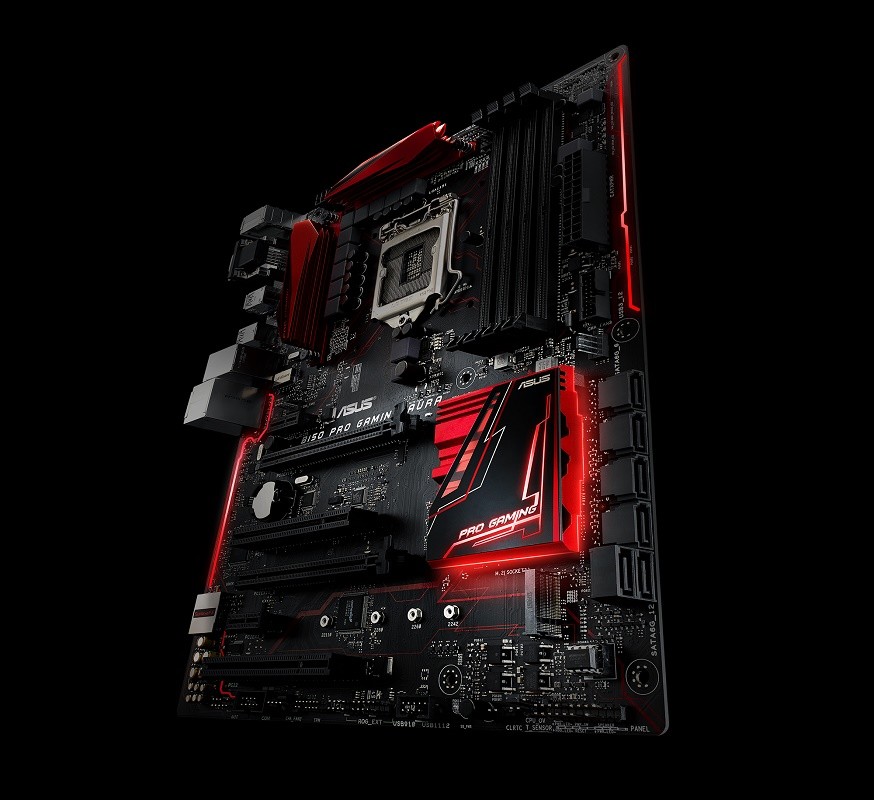 ASUS trae iluminación RGB a motherboards B150 Pro Gaming/Aura de gama baja