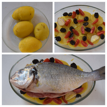 Dorada Al Horno Con Aceitunas Paso A Paso