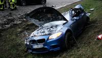 Dolorpasión™: Un BMW M5 F10 se estrella a 300 km/h en la Autobahn 
