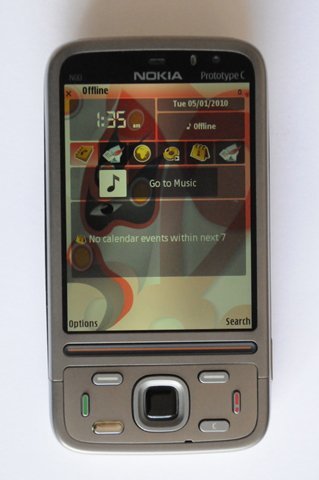 Nokia N Series Prototype C se filtra en la red y se anuncia como una fase previa el Nokia N87