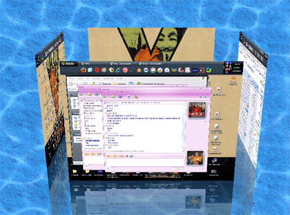 Shock 4Way 3D, una especie de clon de Compiz para Windows