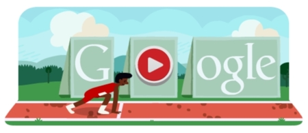El minijuego gratuito de los 110 metros vallas de Google