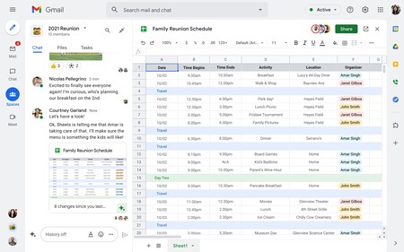 Google Workspace y Google Chat ya están disponibles para cualquiera: esto es lo que ganamos gratis en Gmail, Docs y Drive