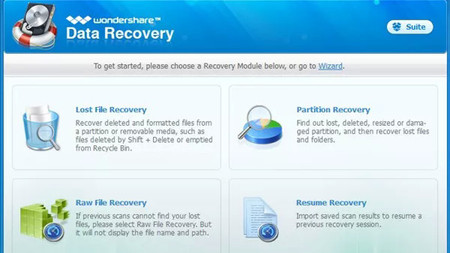 Wondershare Data Recovery, una ayuda para recuperar datos cuando todo parece perdido