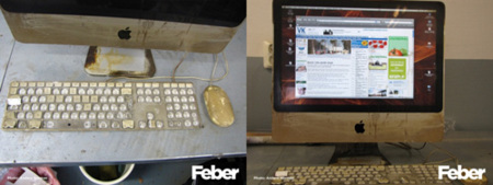 Los iMac de aluminio son "a prueba de fuego"