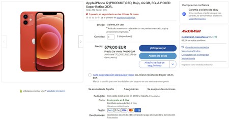 Iphone 12 Oferta Mediamarkt Ebay