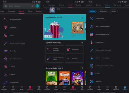 Google Play Store Nuevo Aspecto