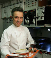 Sergi Arola cocina para Iberia
