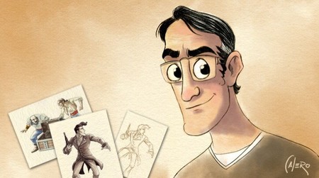 Miguel Calero, ilustrador: "las tabletas aportan una serie de características y prestaciones didácticas que el papel no tiene"