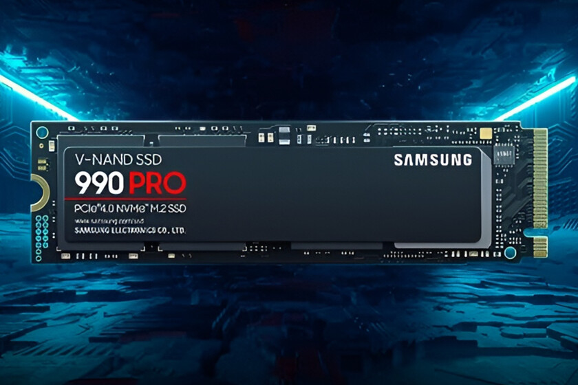 SSD Interno Samsung 990 PRO 2TB PCIe 4.0 (hasta 7,450MB/s)