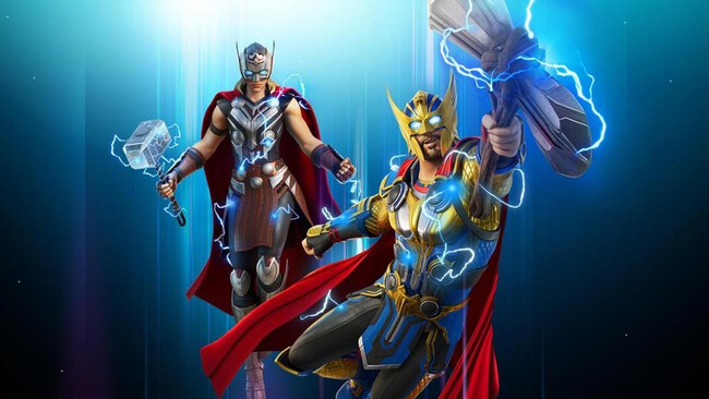 Fortnite Llegan Thor Y La Poderosa Thor Desde La Esperada Pelicula De Marvel Contaran Con Objetos Exclusivos En La Tienda Del Juego