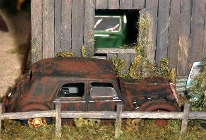 Cementerio Citroen Juguete