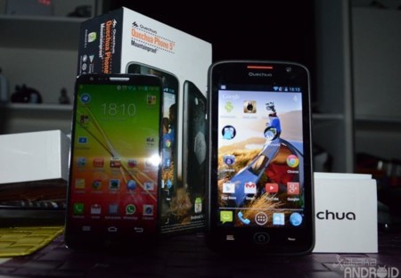 LG G2 (5,2 pulgadas) vs Quechua Phone (5 pulgadas)