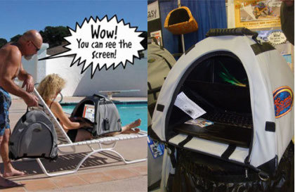 LapDome: una tienda de campaña para tu portátil