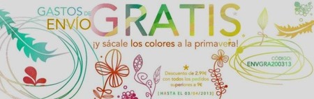 ELF, hoy último día de envío gratis ¡aprovecha la primavera!