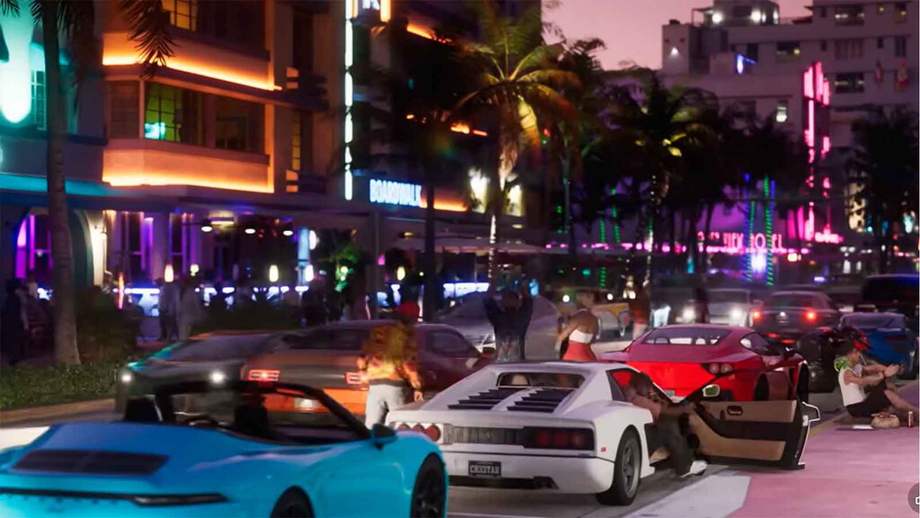 Para jugar al GTA VI queda todavía un año, pero ya conocemos algunos de los coches que estarán en el videojuego más esperado de la década 