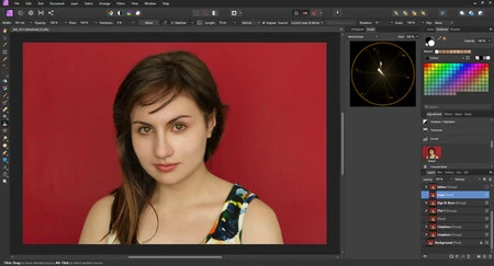 Licuar en affinity Photo