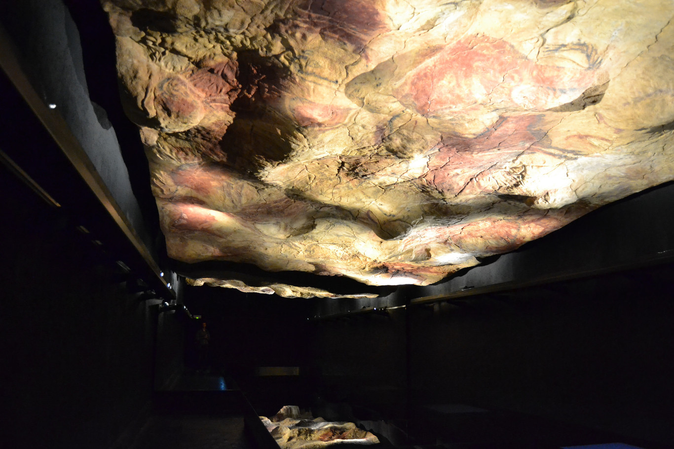 La réplica de la cueva de Altamira en el Museo Arqueológico Nacional de Madrid 