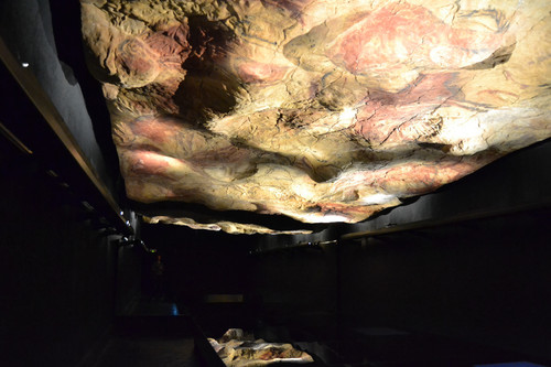 La réplica de la cueva de Altamira en el Museo Arqueológico Nacional de Madrid 