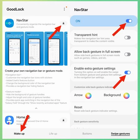 サムスンのジェスチャー 1
