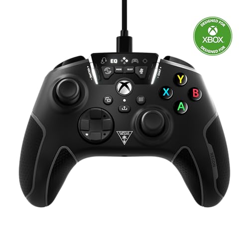 Turtle Beach Recon Control Alámbrico para Xbox Series X & Xbox Series S, Xbox One & Windows 10 PCs - Negro
