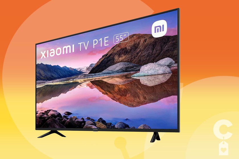 It’s never been cheaper: PcComponentes gives you a 55-inch smart TV like the Xiaomi TV P1E for 200 euros less
