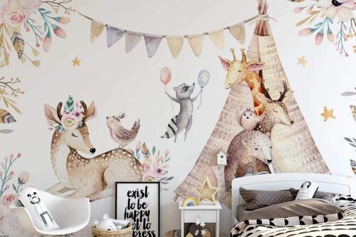 Cómo decorar las paredes de la habitación infantil: ideas de tendencia que te van a enamorar