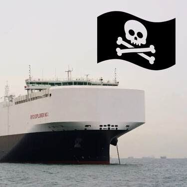 Los piratas aún existen y están derribando barcos en el Mar Rojo, excepto unos: los que transportan autos chinos 